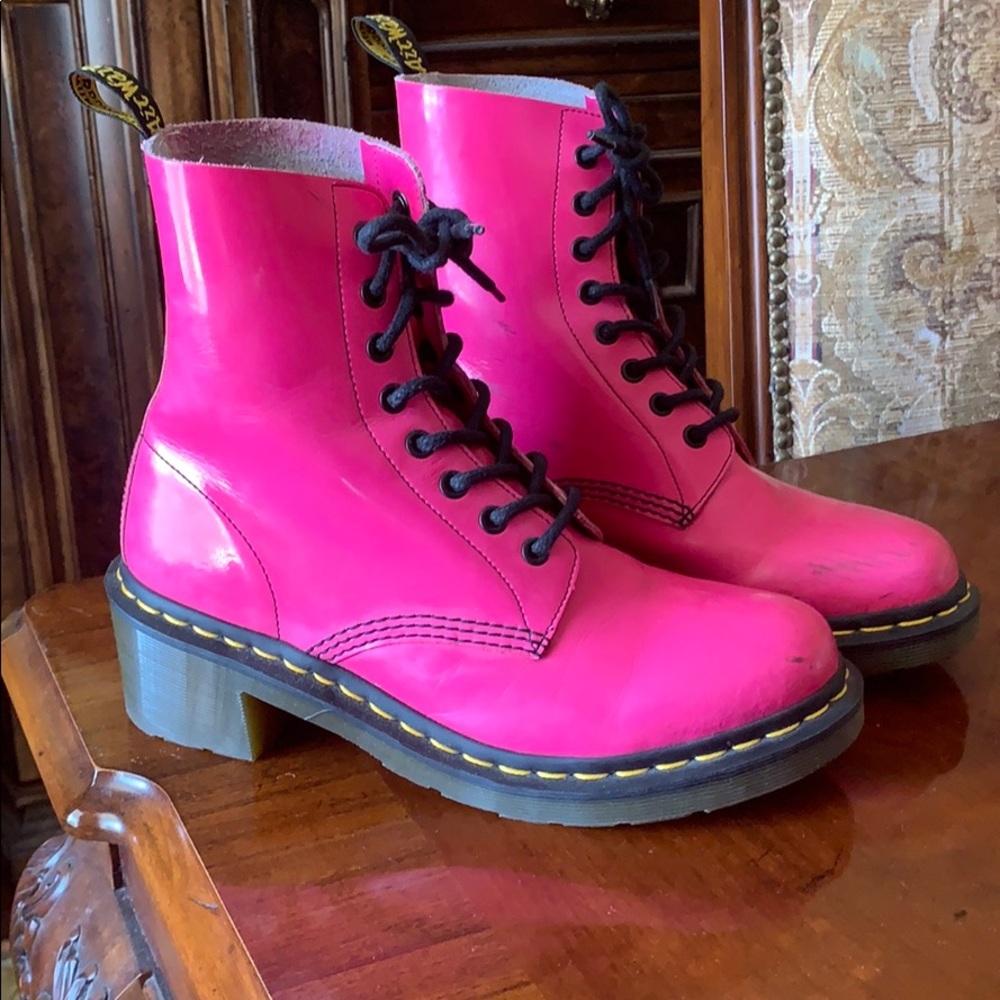 Dr. Martens Pink Boots 41